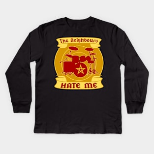 The Nieighbours Hate Me Kids Long Sleeve T-Shirt